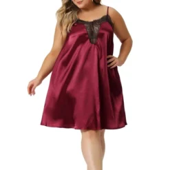 Agnes Orinda Women's Plus Size Lace Spaghetti Lounge Nightgowns -Women Store GUEST 008eb6ac 8860 46be b074 e192f44115e5