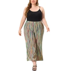 Agnes Orinda Women's Plus Size Boho Palazzo Lounge Wide Leg Pants With Elastic Waist And Stripe 20 Agnes Orinda Women's Plus Size Boho Palazzo Lounge Wide Leg Pants With Elastic Waist And Stripe -Women Store GUEST 0242a5d8 80bb 4fc5 9afe eb56d2548254