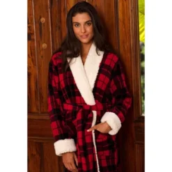 Women's Warm Winter Robe, Plush Fleece Full Length Long Bathrobe -Women Store GUEST 028f4b8f 9ef5 4ca5 a5b3 e532f46a1ce6