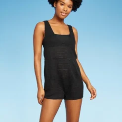 Women's Crochet Cover Up Romper - Wild Fable™ Black 7 Women's Crochet Cover Up Romper - Wild Fable™ Black -Women Store GUEST 033beeaa d320 4355 877a 469404ebaadd