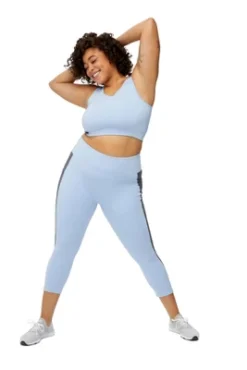 TomboyX Workout Leggings, 3/4 Capri Length High Waisted Active Pants For Women -Women Store GUEST 05181e54 63a5 44b6 94ad eefa04241f4b