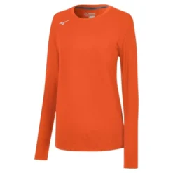 Mizuno Women's Long Sleeve Attack Tee -Women Store GUEST 05fa1097 6829 414a a70f 18fcaee012e8