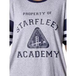 Star Trek Womens' Property Of Starfleet Academy Nightgown Pajama Shirt Grey 8 Star Trek Womens' Property Of Starfleet Academy Nightgown Pajama Shirt Grey -Women Store GUEST 0666cd27 97a6 4fcf b26d 097a2b021b7a
