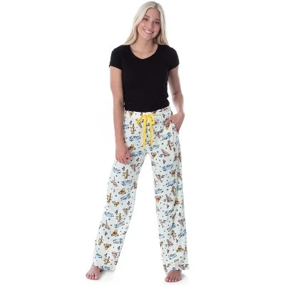 Disney Winnie The Pooh Women's Classic Character Art Loungewear Pajama Pants 6 Disney Winnie The Pooh Women's Classic Character Art Loungewear Pajama Pants - Image 4