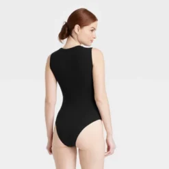 Women's Drape Front Bodysuit - A New Day™