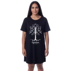 The Lord Of The Rings Womens' Gondor Nightgown Sleep Pajama Dress Black 7 The Lord Of The Rings Womens' Gondor Nightgown Sleep Pajama Dress Black -Women Store GUEST 075f5171 4638 4e8f b669 f5415579f8ae