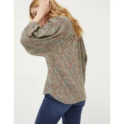 FatFace Womens Evelyn Craft Floral Blouse -Women Store GUEST 07b70f2b 57b0 4ffd 9bee f8d382bf62a8