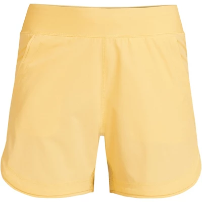 Lands' End Women's 5" Quick Dry Elastic Waist Board Shorts Swim Cover-up Shorts With Panty 20 Lands' End Women's 5" Quick Dry Elastic Waist Board Shorts Swim Cover-up Shorts With Panty - Image 18