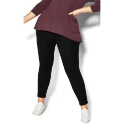 Women's Plus Size Pull On Ponte Pant Black - Petite | AVENUE 24 Women's Plus Size Pull On Ponte Pant Black - Petite | AVENUE -Women Store GUEST 0baa55bb 32e8 4bab 9989 c19bd309d664