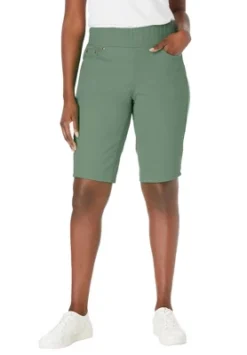 Jessica London Women’s Plus Size Comfort Waist Short -Women Store GUEST 0c946482 22fe 4abe a58f 08abd973ea75