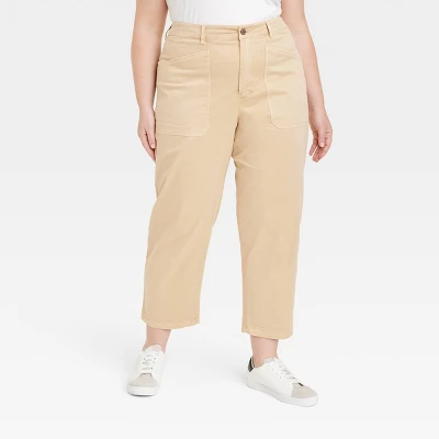 Women's High-Rise Barrel Leg Pants - Universal Thread™ 8 Women's High-Rise Barrel Leg Pants - Universal Thread™ - Image 6