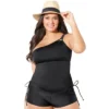 Swimsuits For All Women’s Plus Size Adjustable One Shoulder Tankini Top 2 Swimsuits For All Women’s Plus Size Adjustable One Shoulder Tankini Top -Women Store GUEST 0d2054df 4181 4435 a9f8 92b64d68deb5