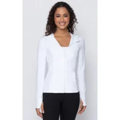 Yogalicious - Women's Slim Fit Hooded Track Jacket 37 Yogalicious - Women's Slim Fit Hooded Track Jacket -Women Store GUEST 10e4dfd2 7971 49eb a53a 089f8cf6e98c