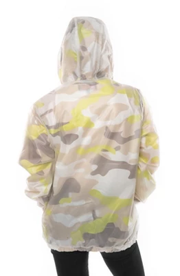 Members Only Women's Translucent Camo Print Popover Oversized Jacket 4 Members Only Women's Translucent Camo Print Popover Oversized Jacket - Image 2