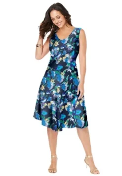 Jessica London Women’s Plus Size Floral Print Dress -Women Store GUEST 11dcbb4d 28bc 4606 9652 7ca0c1abc26a