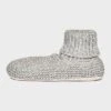 Women's Marled Knit Faux Shearling Lined Booties With Grippers - Stars Above™ 4-10 -Women Store GUEST 122caab0 eff9 4fd0 9624 10a7eabb4668