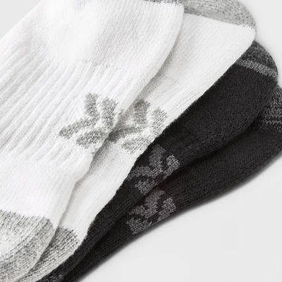 Women's Cushioned 10+1 Bonus Pack Ankle Athletic Socks - All In Motion™ White/Black 4-10 3 Women's Cushioned 10+1 Bonus Pack Ankle Athletic Socks - All In Motion™ White/Black 4-10