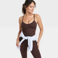 Women's Light Support Allover Cozy Cami Sports Bra - All In Motion™ -Women Store GUEST 1311d661 939a 4e92 860d c91a39607b9b