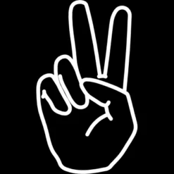 Junior's Design By Humans Peace By Desiredesign T-Shirt