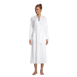 Lands' End Women's Supima Cotton Long Robe -Women Store GUEST 1474ed08 af81 49f8 bab0 ba7403ac63a2