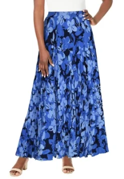 Jessica London Women’s Plus Size Flowing Crinkled Maxi Skirt -Women Store GUEST 14ab2360 988b 417d 82e4 f9ee796afbd6