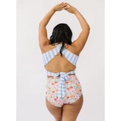 Lime Ricki Women's Painted Floral Cross-Back Crop Top -Women Store GUEST 1547127c c54e 4b9f 9905 016e993fa0e2