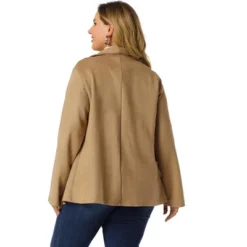 Agnes Orinda Women's Plus Size Jacket Drop Shoulder Moto Stretch Long Sleeves Drape Suede Cardigans 12 Agnes Orinda Women's Plus Size Jacket Drop Shoulder Moto Stretch Long Sleeves Drape Suede Cardigans -Women Store GUEST 169a283e 040d 4e41 aadf faf9dc483b8e