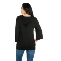 24seven Comfort Apparel Womens Trendy Oversized Fashion Hoodie Top -Women Store GUEST 1835f6b6 ccb9 4290 824d 3f24fadd67e1