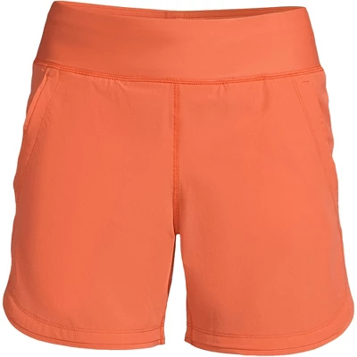 Lands' End Women's 5" Quick Dry Elastic Waist Board Shorts Swim Cover-up Shorts With Panty 8 Lands' End Women's 5" Quick Dry Elastic Waist Board Shorts Swim Cover-up Shorts With Panty - Image 6