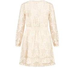 Women's Plus Size Lace Fly Away Dress - Beige | CITY CHIC -Women Store GUEST 197fb011 9f2a 4fcf 9b76 44c5e6cd3cea