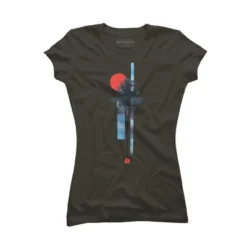 Junior's Design By Humans Abstract Nature By Airiestudio T-Shirt -Women Store GUEST 1bb5ea36 b435 4a48 a035 d732ac85ed98