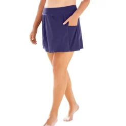 Swim 365 Women’s Plus Size Zip-Pocket Swim Skort 10 Swim 365 Women’s Plus Size Zip-Pocket Swim Skort -Women Store GUEST 1c5f8e4d b504 4bd2 b1d5 7e65e6f2182c