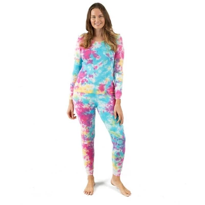 Leveret Womens Two Piece Cotton Tie Dye Pajamas 7 Leveret Womens Two Piece Cotton Tie Dye Pajamas - Image 5