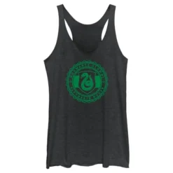 Women's Harry Potter Hogwarts Alumni Slytherin House Racerback Tank Top -Women Store GUEST 1d1ff5e6 528b 41ba acbb 890b968f2e4a