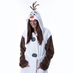 Disney Adult Frozen Snowman Olaf Costume Robe Hooded Bathrobe White 10 Disney Adult Frozen Snowman Olaf Costume Robe Hooded Bathrobe White -Women Store GUEST 1da443a3 eef0 4253 8b3a 5951f57ec91d