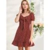 Allegra K Women's Vintage Tie Knot Sweetheart Neck Heart Print A-Line Ruffle Mini Dress 1 Allegra K Women's Vintage Tie Knot Sweetheart Neck Heart Print A-Line Ruffle Mini Dress -Women Store GUEST 1e27d7ec 803a 4e5d 81aa 7647d1d5e787