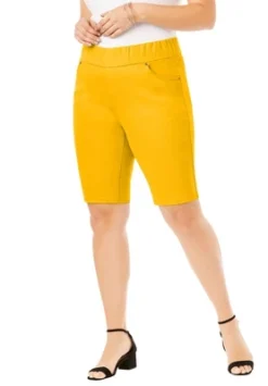 Jessica London Women’s Plus Size Comfort Waist Short -Women Store GUEST 1fc88261 7115 44c5 b3bb 89157a3a79d9