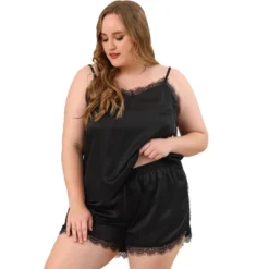Agnes Orinda Women's Plus Size Lace Panel Elastic Waist Camisole Pajama Set 17 Agnes Orinda Women's Plus Size Lace Panel Elastic Waist Camisole Pajama Set -Women Store GUEST 1fd8b9ef fbee 472f a57a 418307658ebb