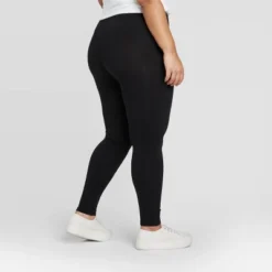 Women's High Waisted Cotton Blend Seamless Leggings - A New Day™ -Women Store GUEST 22f84a07 56dd 4816 9713 2464bb4a44ce