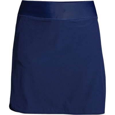 Lands' End Women's Quick Dry Elastic Waist Active Board Skort Swim Skirt 7 Lands' End Women's Quick Dry Elastic Waist Active Board Skort Swim Skirt - Image 5