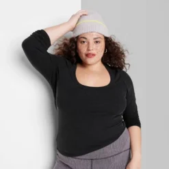 Women's Long Sleeve Scoop Neck T-Shirt - Wild Fable™ 10 Women's Long Sleeve Scoop Neck T-Shirt - Wild Fable™ -Women Store GUEST 23753f85 51aa 4ad5 a7aa e2c02ad0f7cf