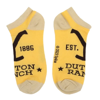 Yellowstone Quotes 5-Pair Women's Ankle Socks 7 Yellowstone Quotes 5-Pair Women's Ankle Socks - Image 5