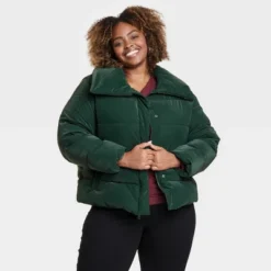 Women's Short Puffer Jacket - Ava & Viv™ 12 Women's Short Puffer Jacket - Ava & Viv™ -Women Store GUEST 23f227c6 e6c9 474f baed 88326654e561