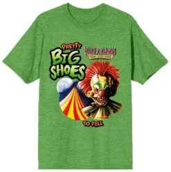 Killer Klowns From Outer Space Pretty Big Shoes To Fill Crew Neck Short Sleeve Green Heather Women's T-shirt 7 Killer Klowns From Outer Space Pretty Big Shoes To Fill Crew Neck Short Sleeve Green Heather Women's T-shirt -Women Store GUEST 24831330 9736 4838 a3e0 bb8eb1bd97d1