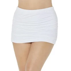 Swimsuits For All Women’s Plus Size Shirred High Waist Swim Skirt -Women Store GUEST 259beada e405 4832 b795 d9dd87e30855