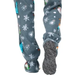 Footed Pajamas - Merry Gnomes Adult Hoodie Fleece Onesie -Women Store GUEST 25ee7aa0 ff56 4674 a097 a857a6305649