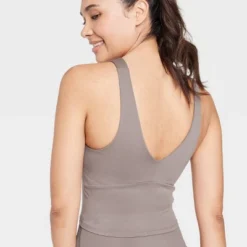 Women's Light Support V-Neck Cropped Sports Bra - All In Motion™ -Women Store GUEST 2739a54e e3e3 406f aac4 5732bac20e58