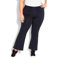 Women's Plus Size Pima Bootleg Legging Navy - Petite | AVE LEISURE -Women Store GUEST 28d741ac 120e 42b3 9194 f1b7812395c5