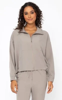 90 Degree By Reflex Womens Citylite Full Zip Jacket With Front Pockets And Side Bungee Cords -Women Store GUEST 297b8b3a 4321 4e5f b1fc 19f6a996b8a2