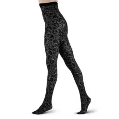 LECHERY Women's Velvety Silky Floral Tights 8 LECHERY Women's Velvety Silky Floral Tights -Women Store GUEST 299e391c 0125 4417 b3c0 eb9d506094e5